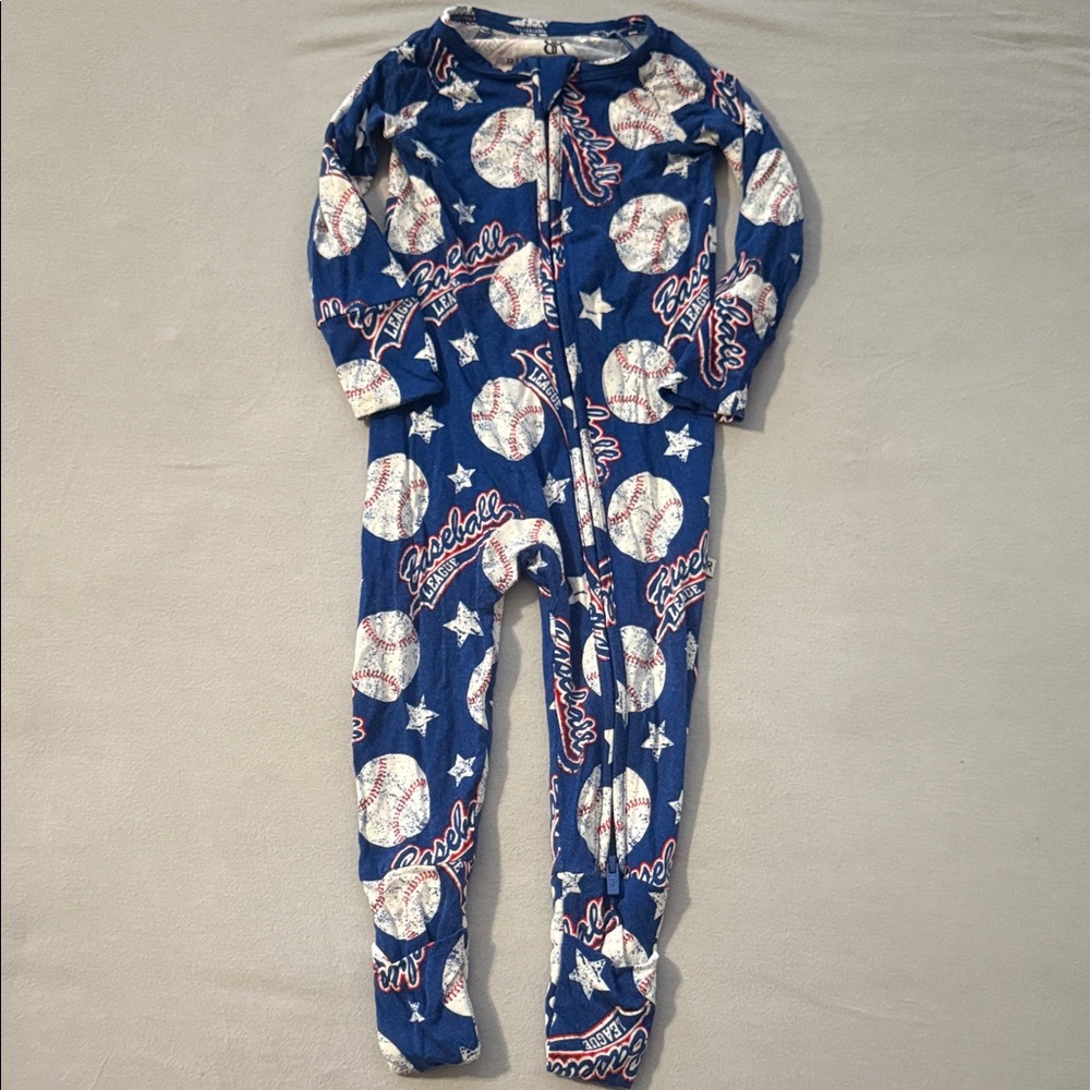 Bums & Roses baseball zippy